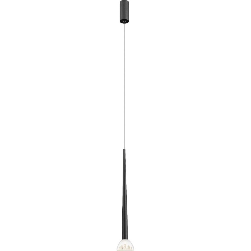 Zuma Line - LED-riippuvalaisin vaijerilla LED/5W/230V musta