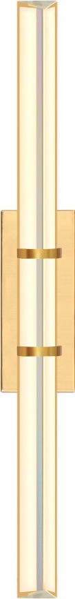 Zuma Line - LED-seinävalaisin LED/10W/230V kultainen