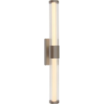 Zuma Line - LED-seinävalaisin LED/8W/230V messinki