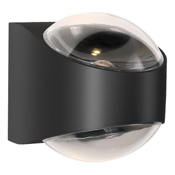 Zuma Line - LED-ulkoseinävalaisin LED/12W/230V IP65 musta