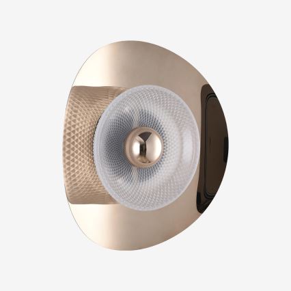Zuma Line - LED-seinävalaisin LED/8W/230V ruusukulta
