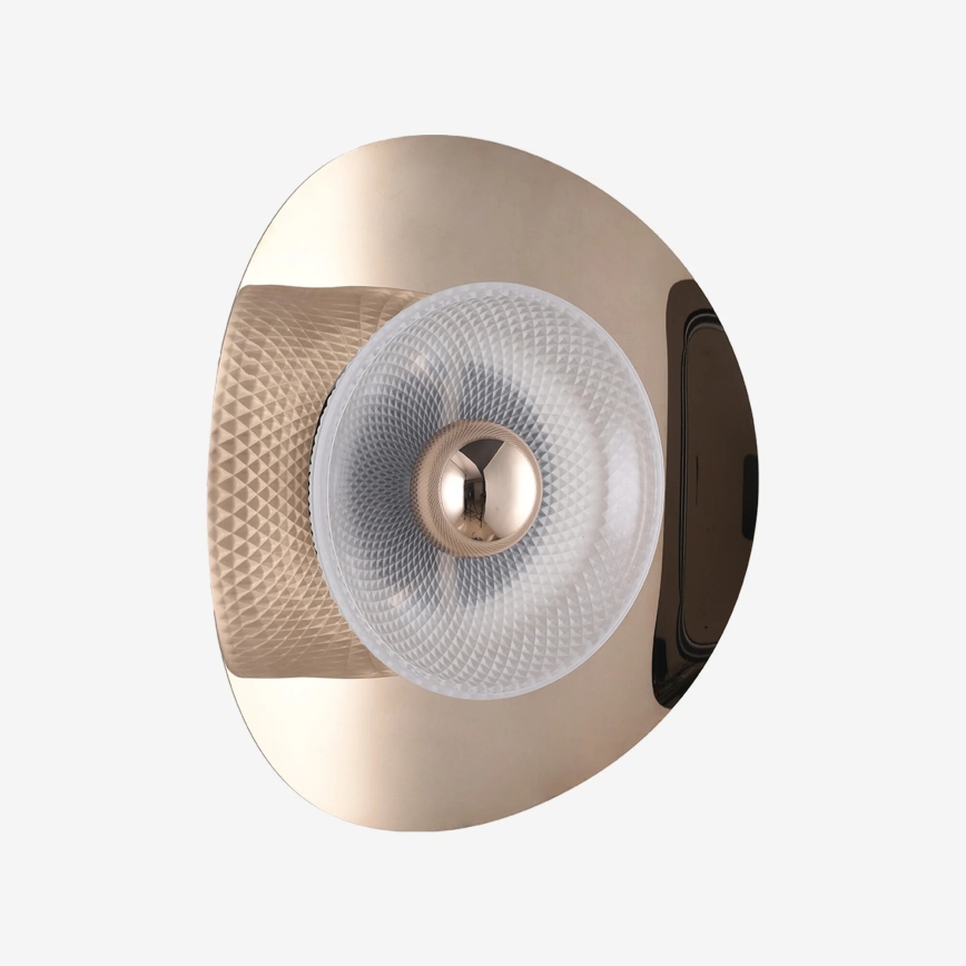 Zuma Line - LED-seinävalaisin LED/8W/230V ruusukulta