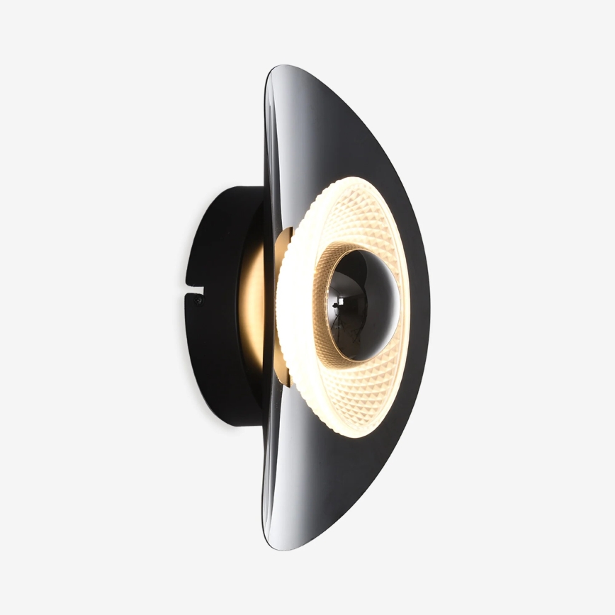 Zuma Line - LED-seinävalaisin LED/8W/230V musta/savunmusta