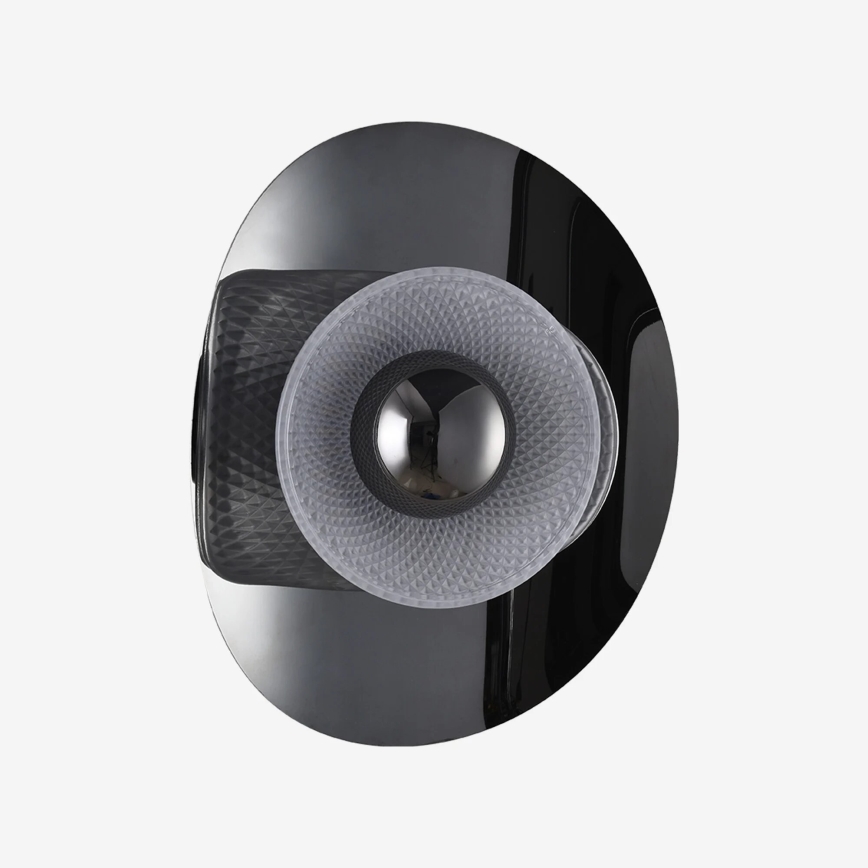 Zuma Line - LED-seinävalaisin LED/8W/230V musta/savunmusta