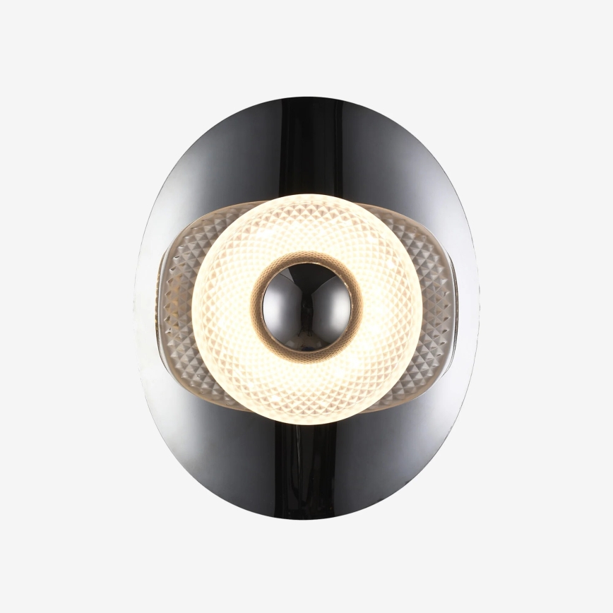 Zuma Line - LED-seinävalaisin LED/8W/230V musta/savunmusta