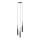 Zuma Line MD1998A-3BL - Riippuvalaisin CONTE 3xG9/40W/230V