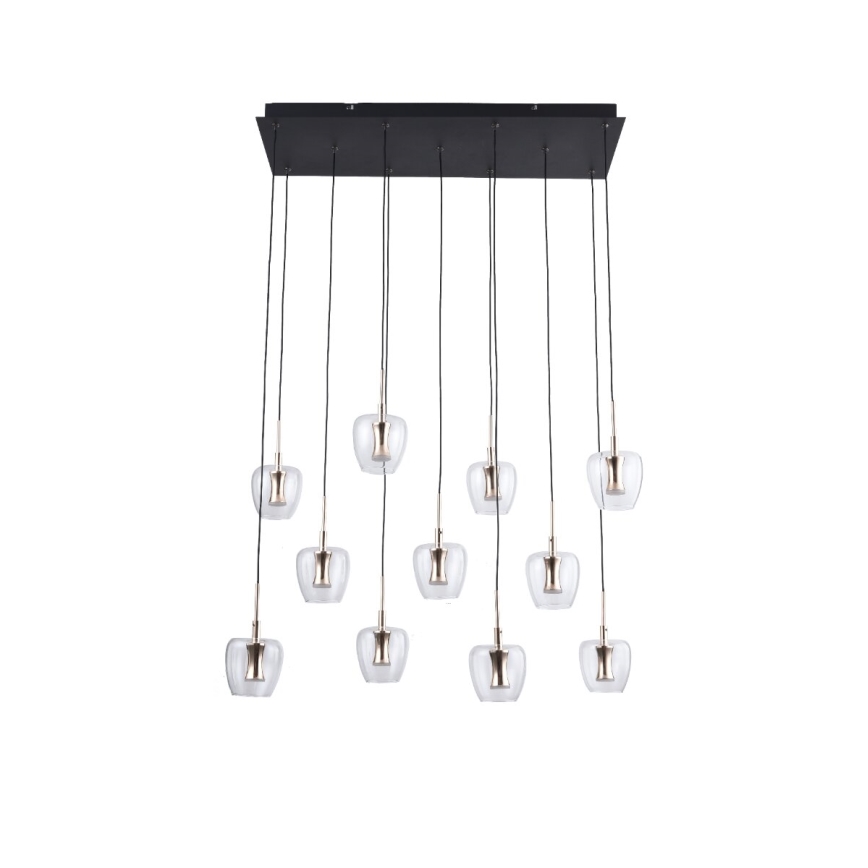 Zuma Line - LED-riippuvalaisin vaijerilla 11xLED/3W/230V musta