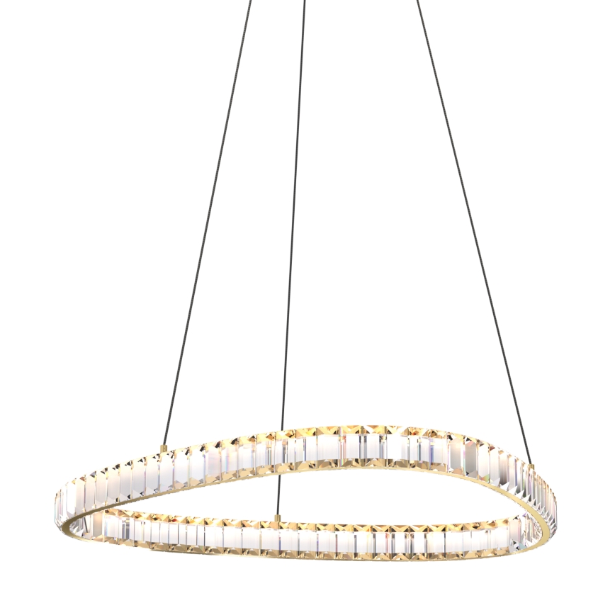 Zuma Line - LED himmennettävä kristallikruunu johdolla LED/25W/230V 2700-6000K + kaukosäädin