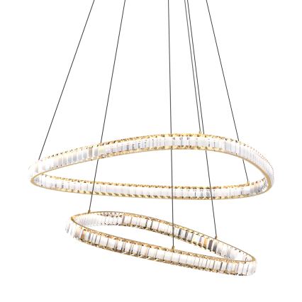 Zuma Line - LED himmennettävä kristallikruunu johdolla LED/36W/230V 2700-6000K + kaukosäädin