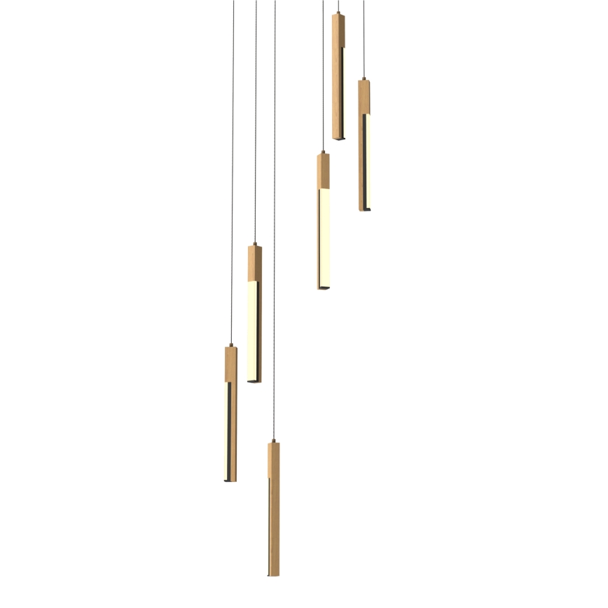 Zuma Line - Himmennettävä LED-kattokruunu johdossa LED/25W/230V
