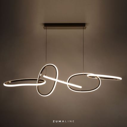 Zuma Line - Himmennettävä LED-kattokruunu johdossa LED/56W/230V kulta