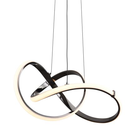 Zuma Line - Himmennettävä LED-kattokruunu johdossa LED/44W/230V musta