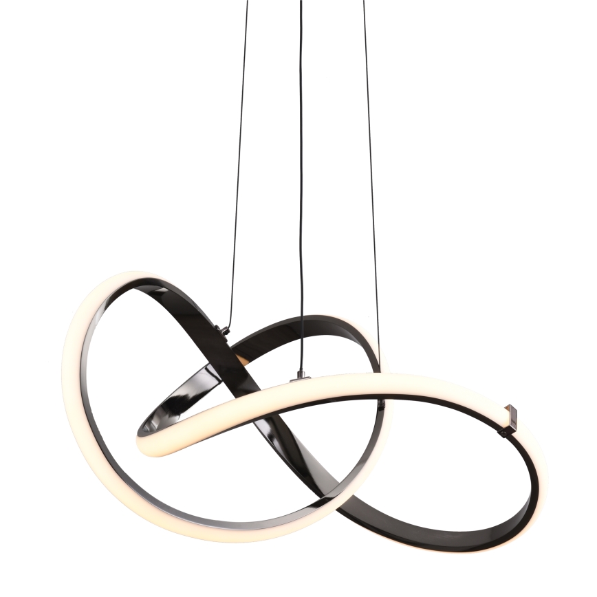 Zuma Line - Himmennettävä LED-kattokruunu johdossa LED/44W/230V musta