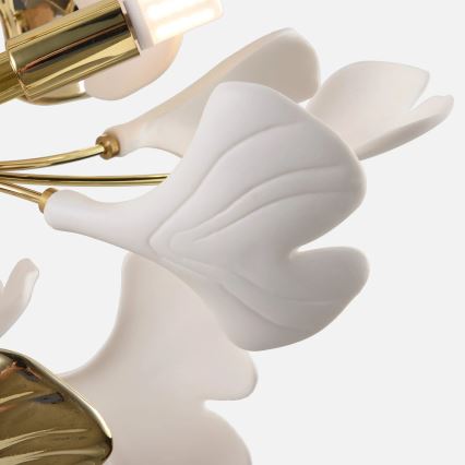 Zuma Line - Pintakiinnitteinen kattokruunu 6xG9/42W/230V, halkaisija 70 cm, kultainen