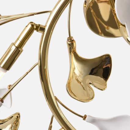 Zuma Line - Pintakiinnitteinen kattokruunu 6xG9/42W/230V, halkaisija 70 cm, kultainen