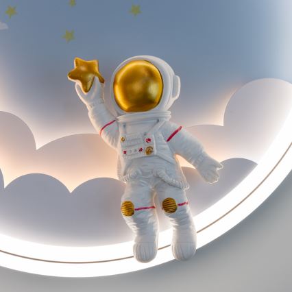 Zuma Line - LED Himmennettävä dětské Kattovalo LED/42W/230V 3000/5700K astronaut