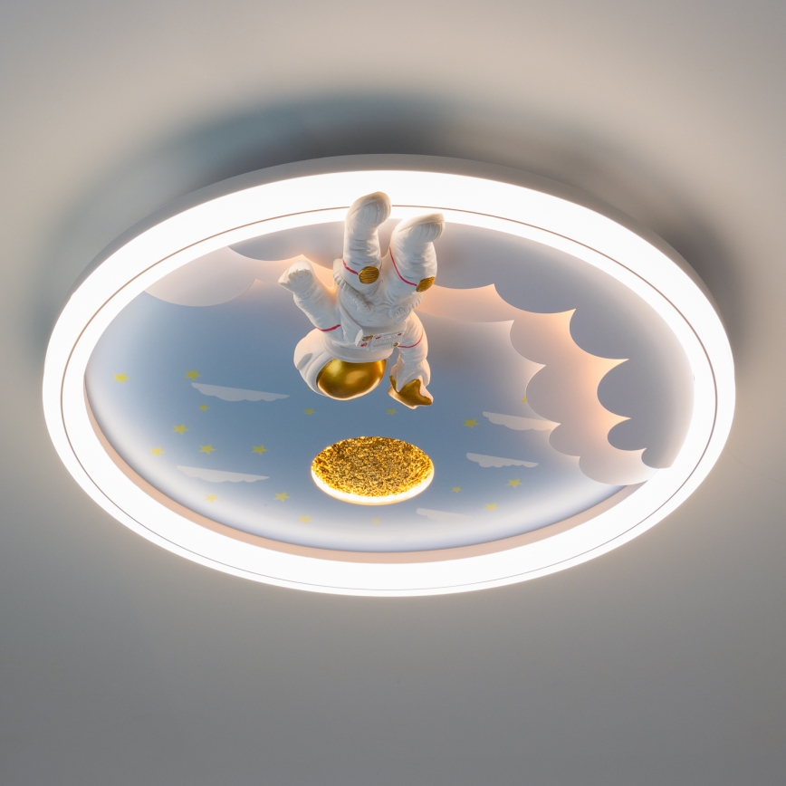 Zuma Line - LED Himmennettävä dětské Kattovalo LED/42W/230V 3000/5700K astronaut