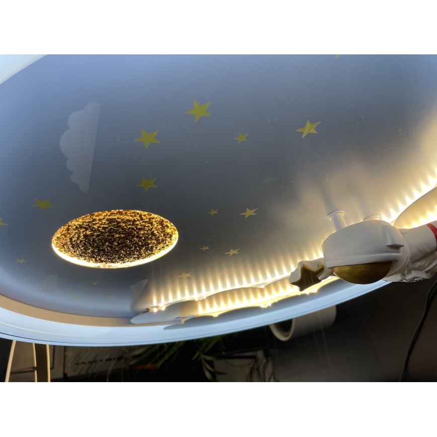 Zuma Line - LED Himmennettävä dětské Kattovalo LED/42W/230V 3000/5700K astronaut