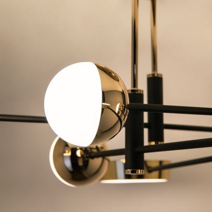 Zuma Line - Himmennettävä pinta-asennettava LED-kattokruunu LED/60W/230V kultainen/musta