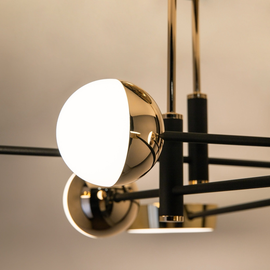 Zuma Line - Himmennettävä pinta-asennettava LED-kattokruunu LED/60W/230V kultainen/musta