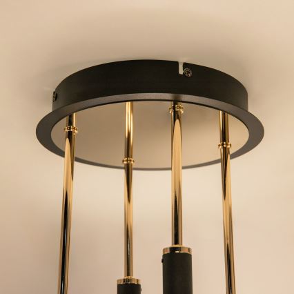 Zuma Line - Himmennettävä pinta-asennettava LED-kattokruunu LED/60W/230V kultainen/musta