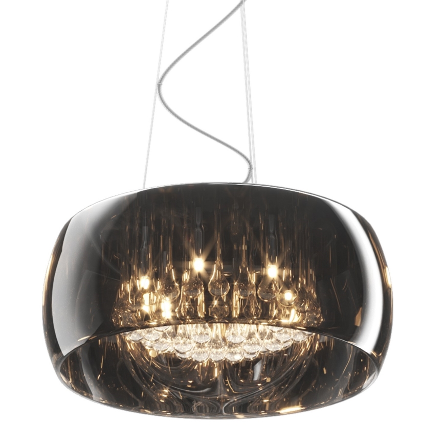 Zuma Line P0076-06X-F4FZ-Kristallikruunu CRYSTAL 6xG9/42W/230V