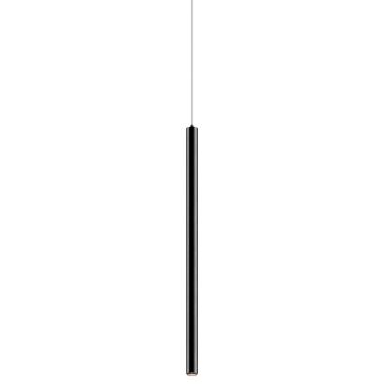 Zuma Line - LED-kattokruunu johdossa LED/5W/230V musta kiiltävä kromi