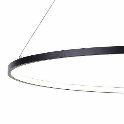 Zuma Line - LED-kattokruunu johdossa LED/40W/230V 3000/4000/6000K halkaisija 90 cm musta