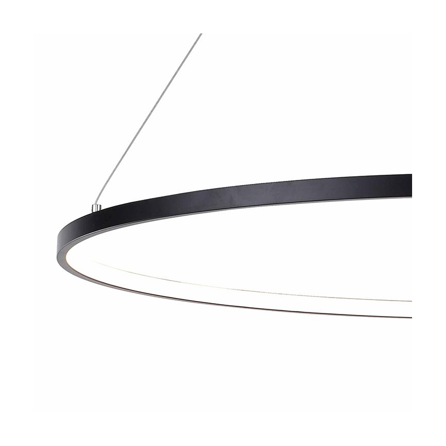 Zuma Line - LED-kattokruunu johdossa LED/40W/230V 3000/4000/6000K halkaisija 90 cm musta