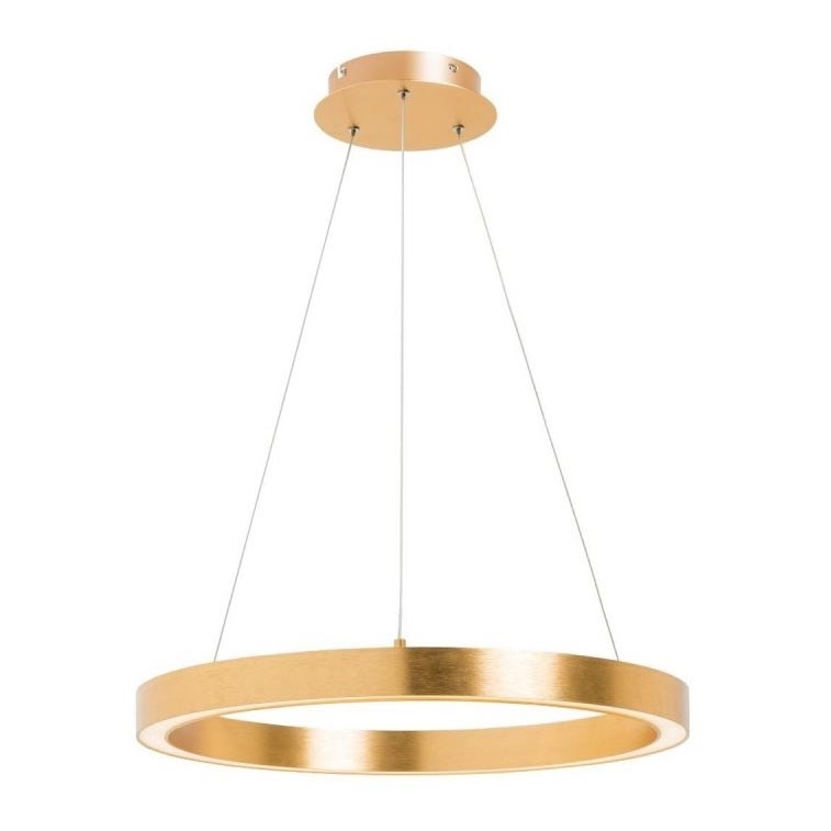 Zuma Line PL200910-500-GD - LED Riippuvalaisin CARLO 1xLED/40W/230V halk. 50 cm kultainen