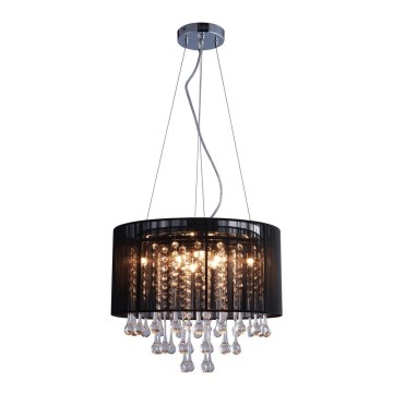 Zuma Line RLD92174-8B - Kattokruunu VERONA 8xG9/40W/230V musta