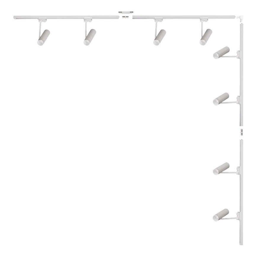 Zuma Line - Spottivalaisin kiskojärjestelmään 8xGU10/35W/230V valkoinen