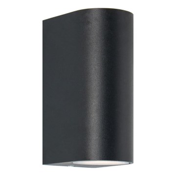 Zuma Line - Ulkoseinävalaisin 2xGU10/35W/230V IP44 musta