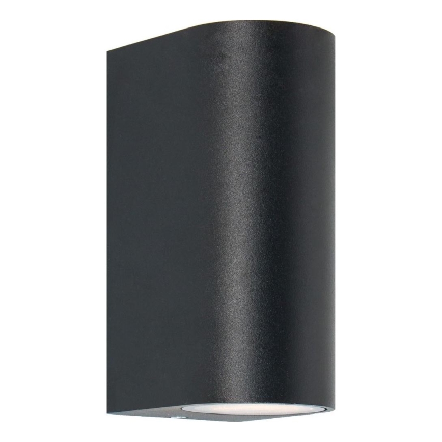 Zuma Line - Ulkoseinävalaisin 2xGU10/35W/230V IP44 musta