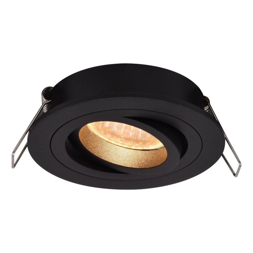 Zuma Line - Upotettava alasvalo 1xGU10/50W/230V musta