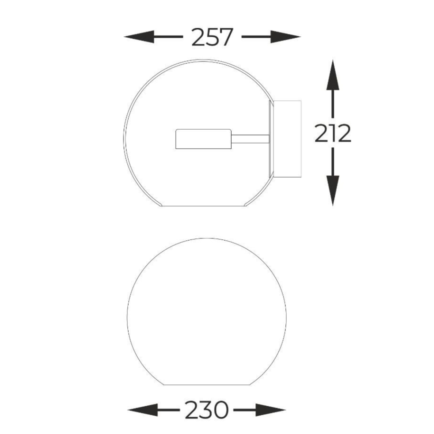 Zuma Line - LED-seinävalaisin LED/5W/230V kiiltävä kromi