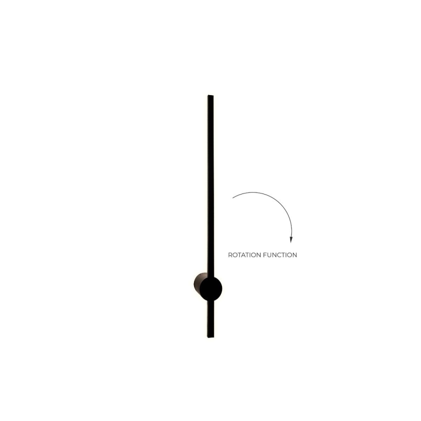 Zuma Line - LED-seinävalaisin LED/8W/230V 60 cm musta